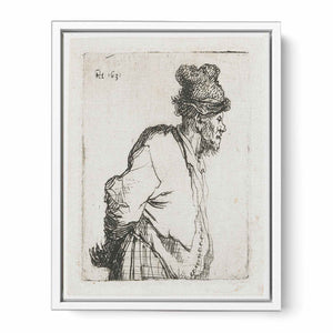Peasant With His Hands Behind His Back Painting