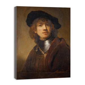 A youth in a cap and gorget Painting