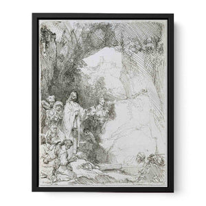 The raising of Lazarus Painting