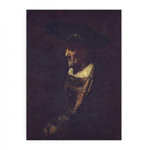 Portrait of a man in hat
Painting
