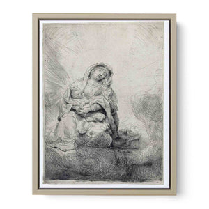 The Virgin and Child in the Clouds
Painting