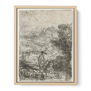 The Shepherd and his Family
Painting