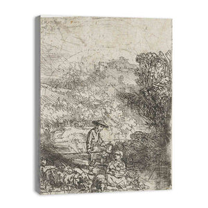 The Shepherd and his Family
Painting