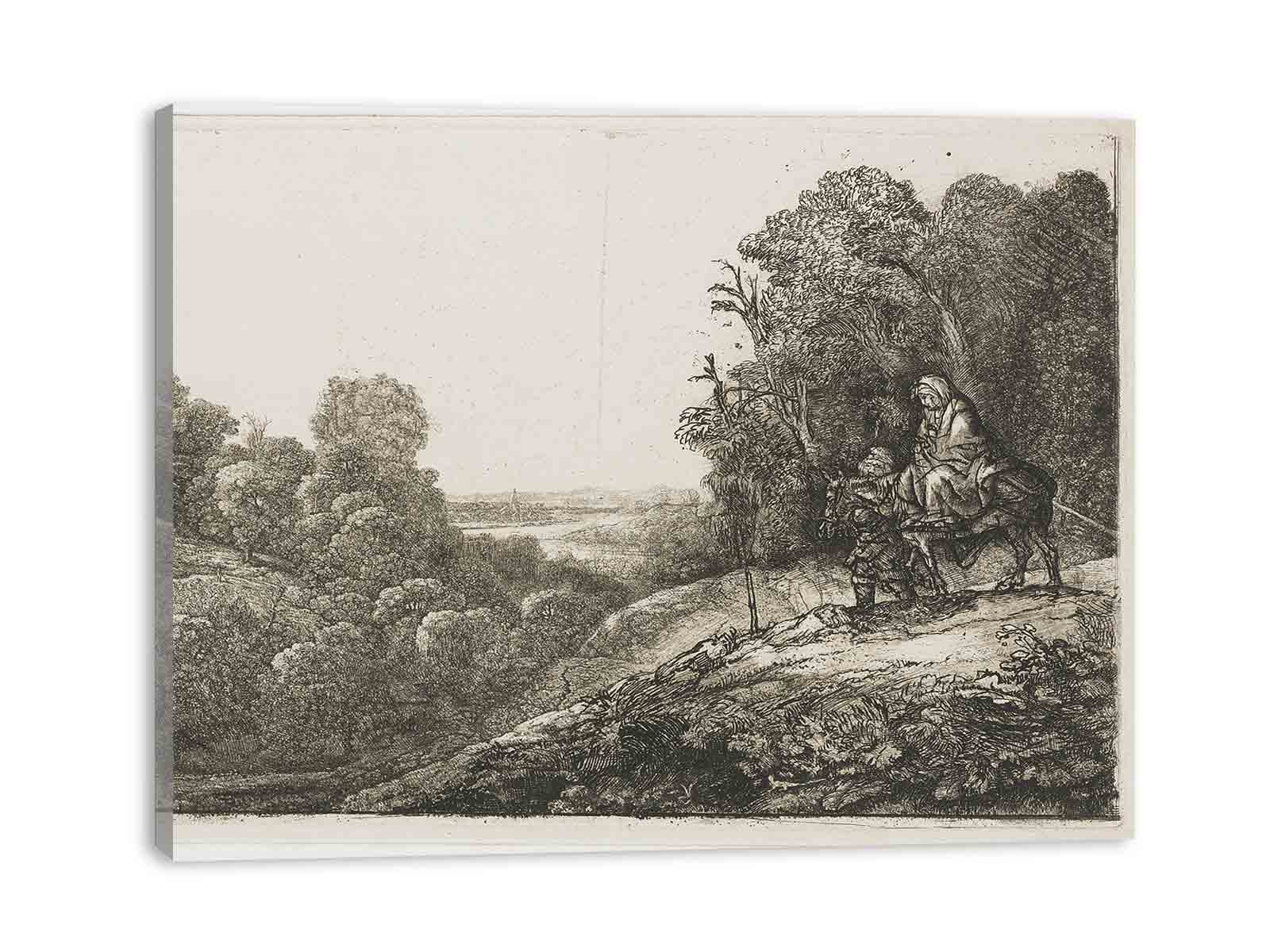 The Flight into Egypt Altered from Seghers
Painting