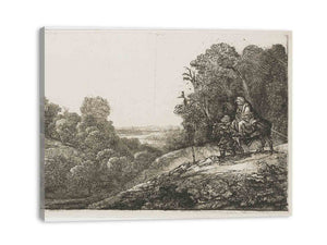 The Flight into Egypt Altered from Seghers
Painting