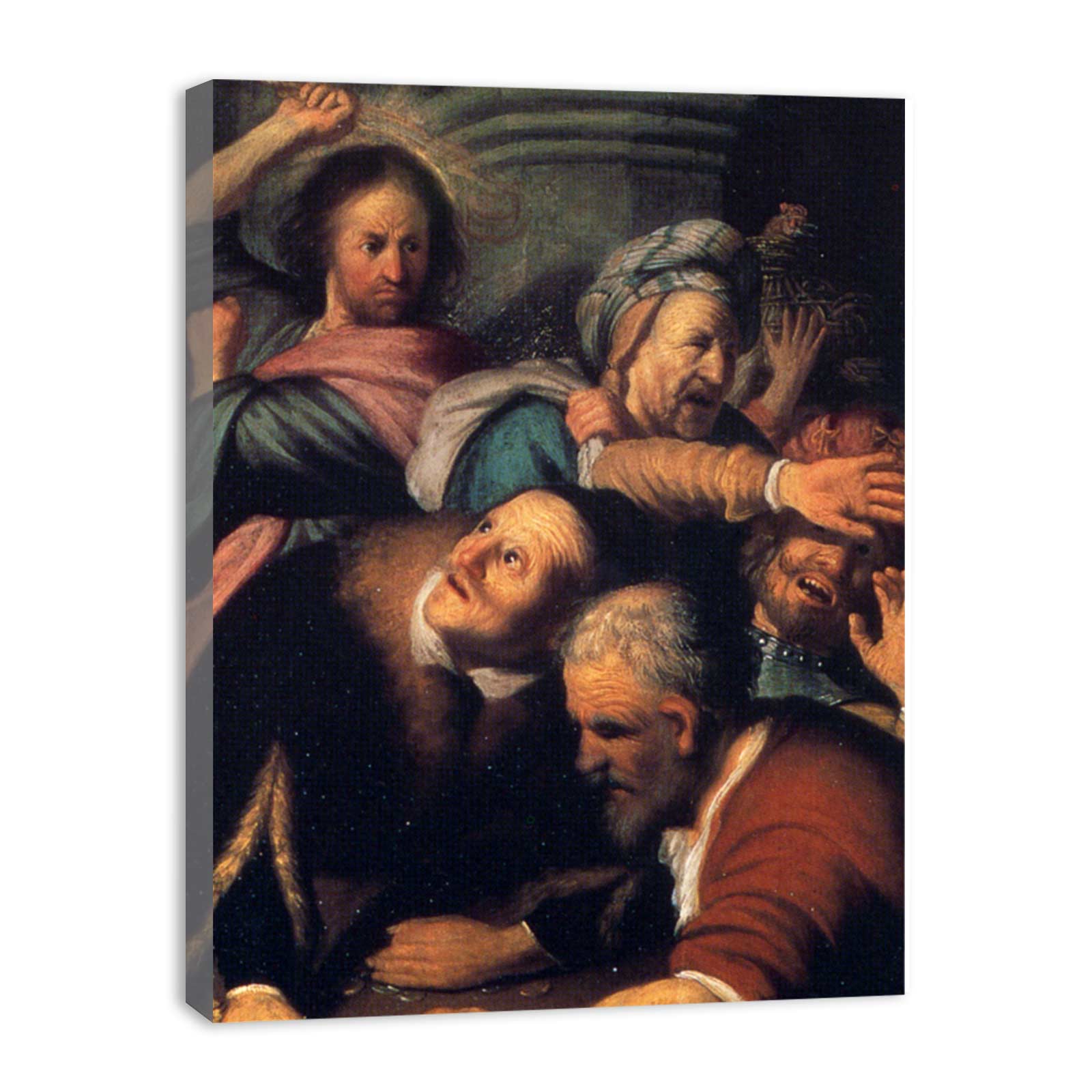 Christ Driving The Money Changers From The Temple
Painting