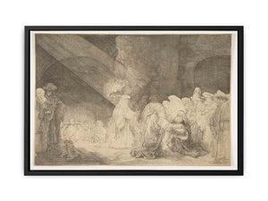 Presentation In The Temple Oblong Plate
Painting
