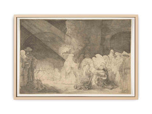 Presentation In The Temple Oblong Plate
Painting