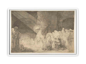 Presentation In The Temple Oblong Plate
Painting