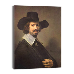 Portrait of the painter Hendrik Martensz. Sorgh. Painting