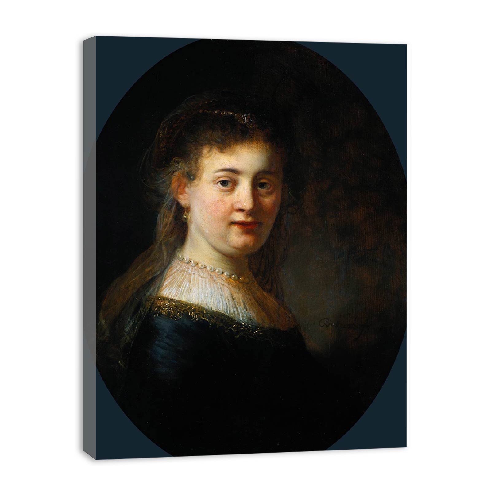 Portrait of Saskia van Uylenburgh (1612-1642)
Painting