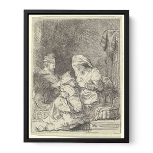 The Holy Family Painting