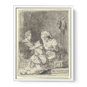 The Holy Family Painting