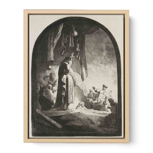 The Raising of Lazarus Large Plate Painting