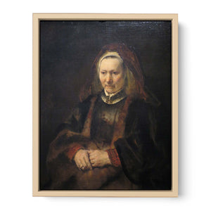 Portrait of a seated old woman
Painting