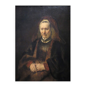 Portrait of a seated old woman
Painting