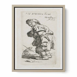A Peasant calling out 'tis vinnich hout'
Painting