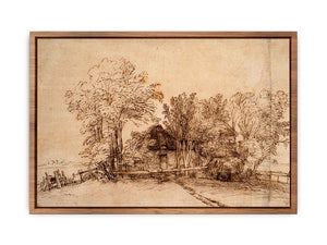 Cottage Among Trees 1650-51
Painting