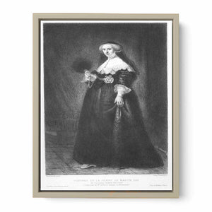 Portrait of Oopjen Coppit, Wife of Marten Soolmans
Painting