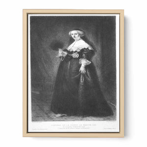 Portrait of Oopjen Coppit, Wife of Marten Soolmans
Painting