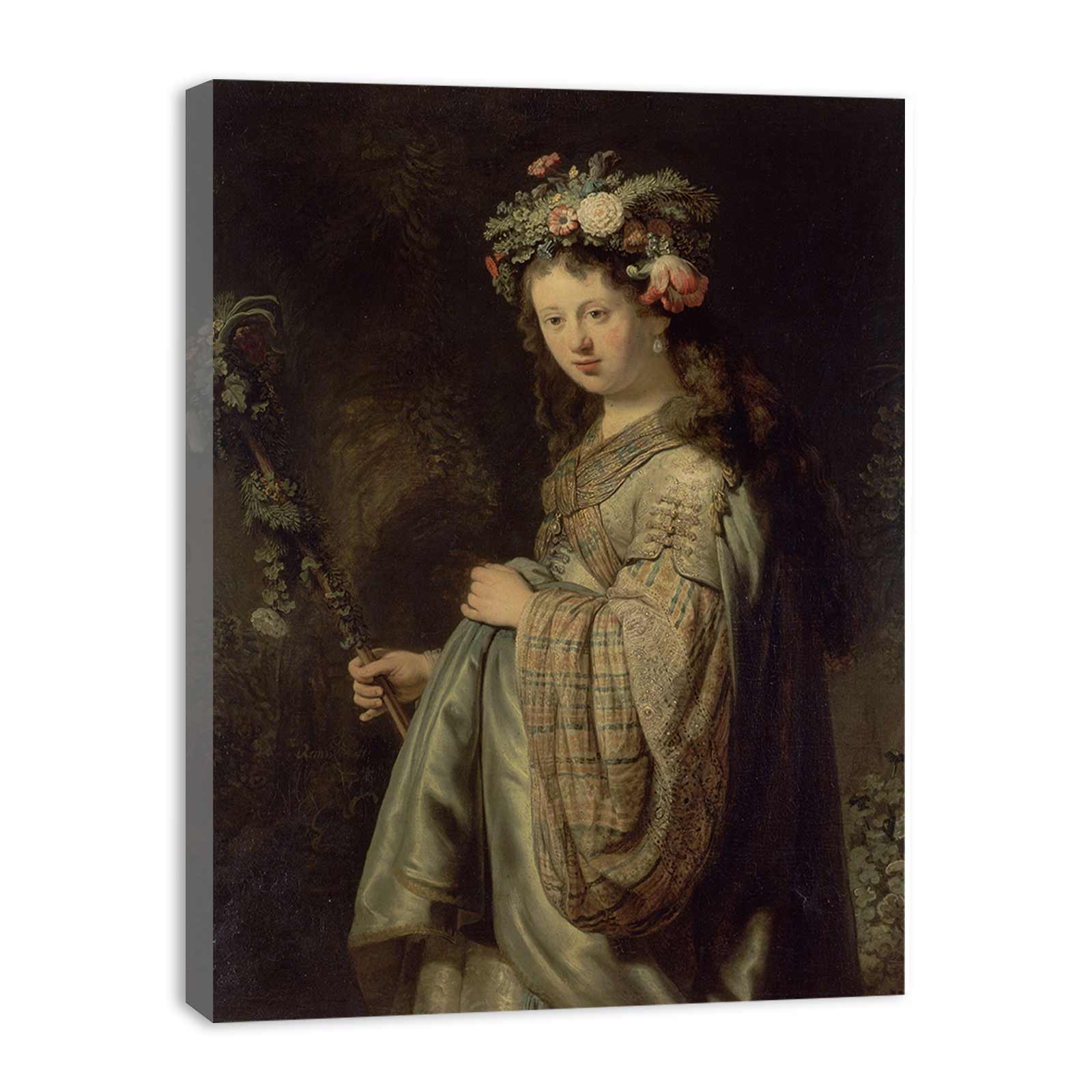 Saskia as Flora 1634
Painting