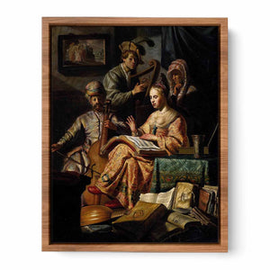 The Music Party 1626
Painting
