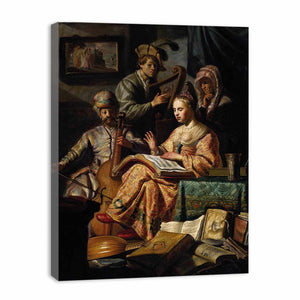 The Music Party 1626
Painting