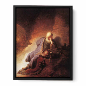 Prophet Jeremiah Lamenting the Destruction of Jerusalem
Painting