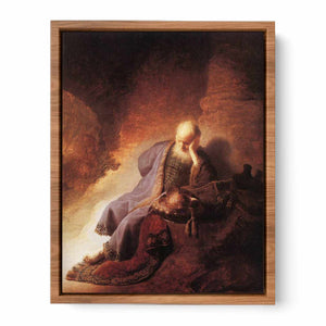Prophet Jeremiah Lamenting the Destruction of Jerusalem
Painting