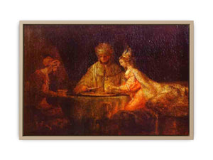 Assuerus, Haman and Esther
Painting