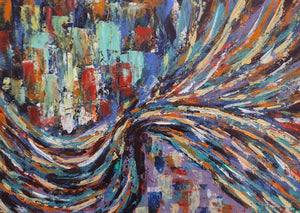 Abstract Oil Painting