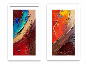 2 Panel Group Art Painting