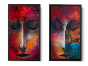 Becoming aware Wall art Set