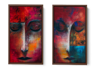 Becoming aware Wall art Set