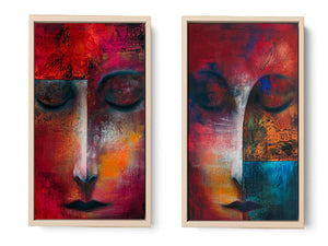 Becoming aware Wall art Set
