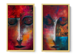 Becoming aware Wall art Set