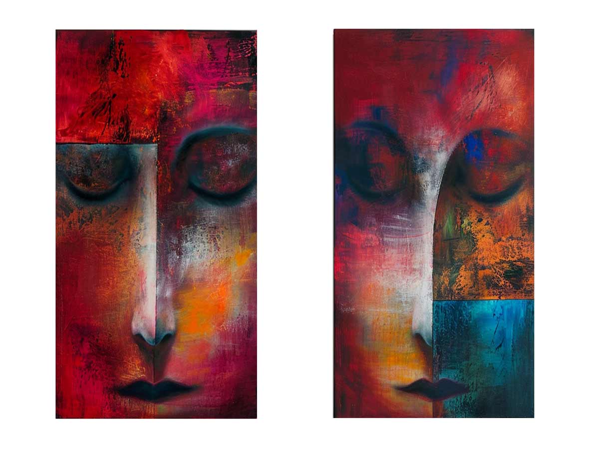 Becoming aware Wall art Set