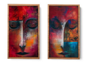 Becoming aware Wall art Set