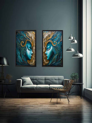 2 Peice Luxury Art