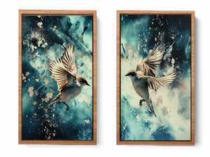 Bird Panel Art Set