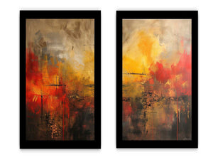 Abstract Panel Art Set