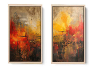 Abstract Panel Art Set