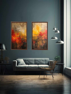 Abstract Panel Art Set