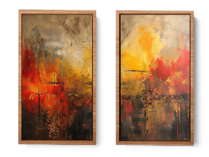Abstract Panel Art Set