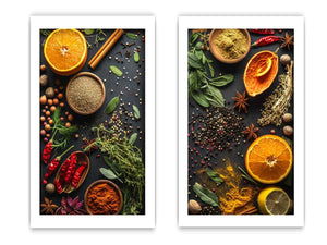 Herbs And Spices Panel Art