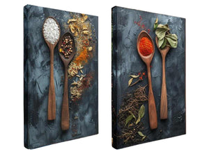 Herbs Spices Panel Art