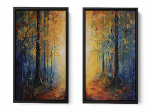 Forest Panel Art set