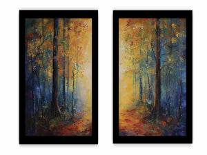 Forest Panel Art set