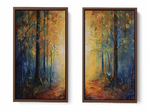Forest Panel Art set