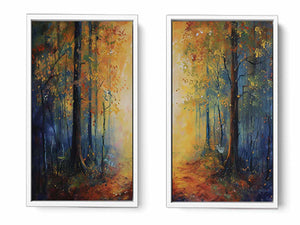 Forest Panel Art set